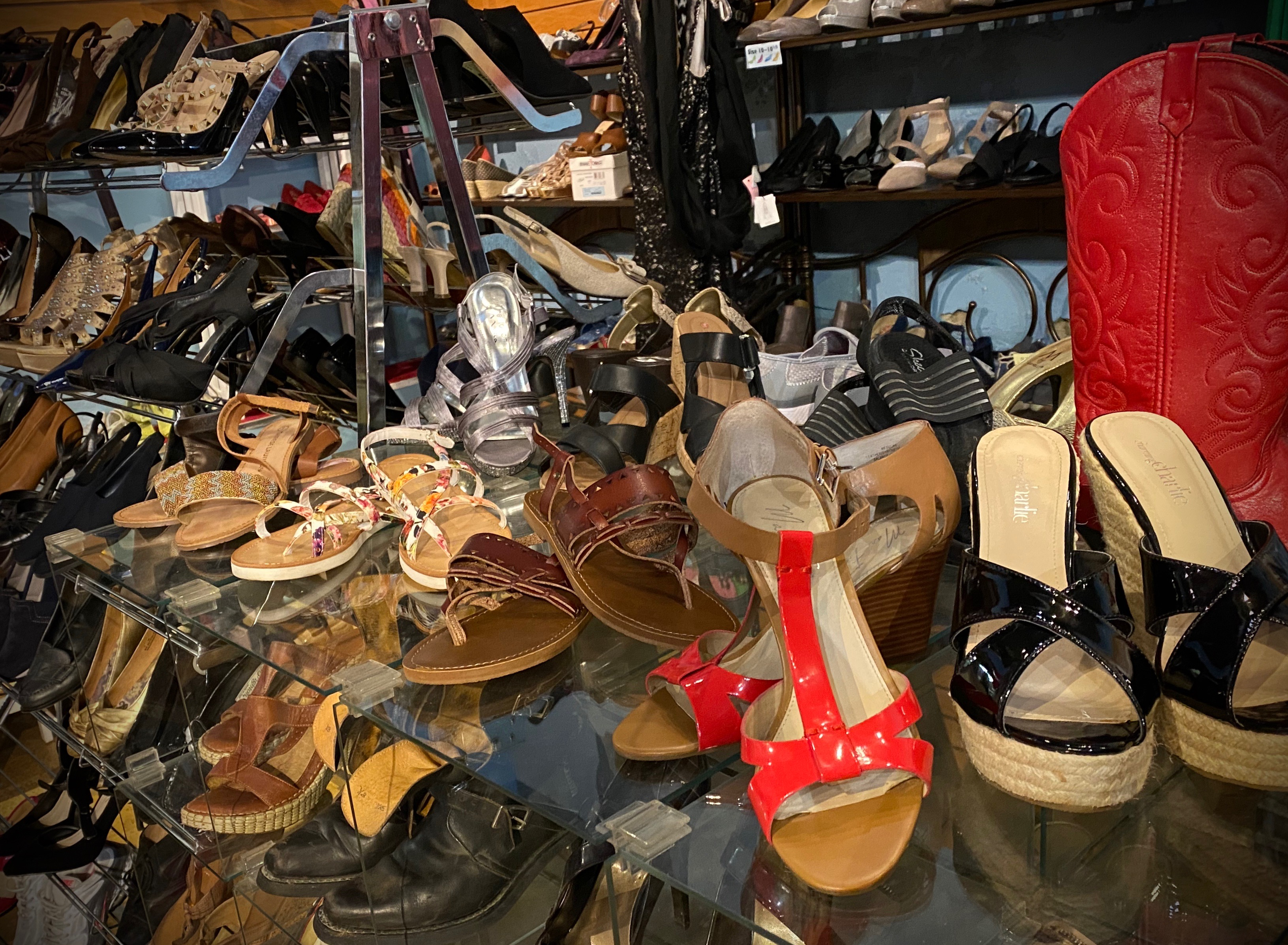 Just a small sample of our huge shoe selection!