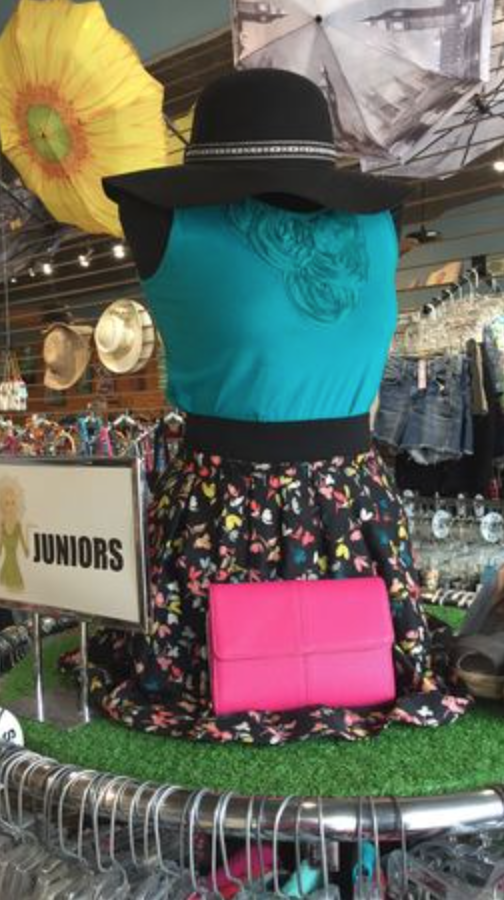 One of our junior mannequins